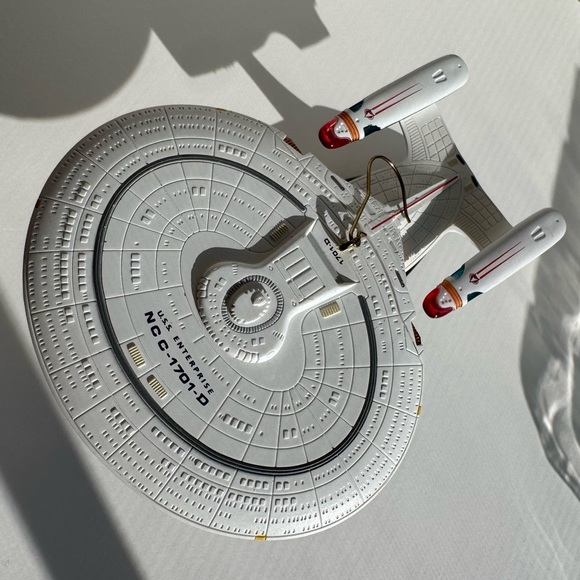 Hallmark Keepsake Ornament 2012 Star Trek The Next Generation 25th Anniversary - Picture 10 of 11